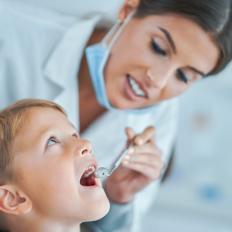 child's first orthodontic assessment by age 7